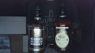 WD Liquors Blended Scotch Whisky vs Legacy Blended Scotch Whisky [upl. by Airemaj]