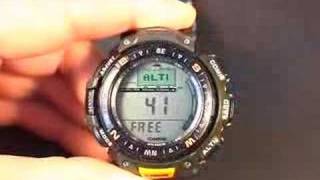 Suunto Core vs Casio Pathfinder Part 1 [upl. by Eimam]