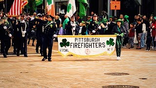 SAINT PATRICKS DAY PARADE PITTSBURGH 2024 [upl. by Neural444]