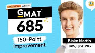 GMAT 685  150Point Improvement in 30 Days [upl. by Akem]