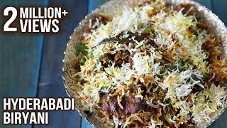 How To Make Hyderabadi Biryani  Hyderabadi Mutton Dum Biryani Recipe  Masala Trails With Smita Deo [upl. by Erastatus]