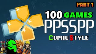 TOP 100 PSP  PPSSPP GAMES FOR ANDROID amp PC │ BEST PSP GAMES OF ALL TIME [upl. by Mikiso]