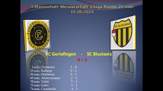 1Mannschaft Meisterschaft 2Liga FC Gerlafingen  SC Blustavia [upl. by Zaneta]