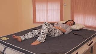 ECODE® Surmatelas de massage deluxe 3D [upl. by Kcirderfla]