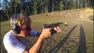 Slow Motion Full Auto Beretta 93R [upl. by Swithbart]