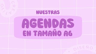 AGENDAS A6  Agendas imprimibles  PDF  HYGGECREATIVO [upl. by Bellda871]