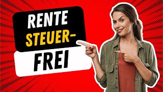 Rentner jubeln 💥 über 15000 EUR Rente steuerfrei [upl. by Princess]