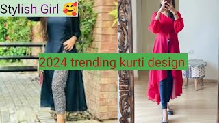 2024 trending kurti design ✨ latest kurti design ✨🌟 most trending kurti design ✨🌟 [upl. by Ennad893]