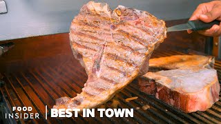 The Best Steak In New York City  Best In Town [upl. by Ymmot]