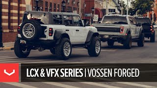 The allnew Vossen VFX and LCX Series  Vehicle Mashup [upl. by Fremont]