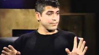 George Clooney Tells quotThe Cat Box Storyquot on Dennis Miller Live [upl. by Aitnwahs]