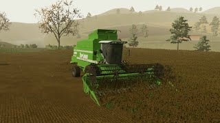 I started harvesting soybeansFarming Simulator 23 map of Neubrunn 305 [upl. by Dave110]