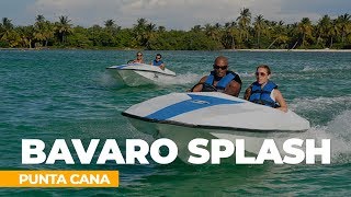 Bavaro Splash speed boat Punta Cana Excursions [upl. by Annoval]