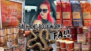 Bath and Body Works Halloween Sneak Peek and Fall Line [upl. by Collier]