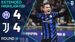 INTERJUVENTUS 44  EXTENDED HIGHLIGHTS  SERIE A 202425 [upl. by Recnal]