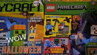 Kupiłem 2 gazedki Minecraft Była figurka i mini zestaw [upl. by Laroy]