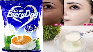 Skin Whitening Milk Powder Face Pack for Fair Spotless amp Glowing Skin  Milk Powder Face Mask DIY [upl. by Oiramal]