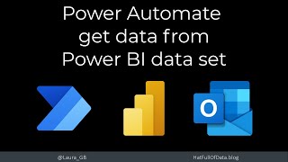 Power Automate get data from Power BI dataset [upl. by Euqirdor413]