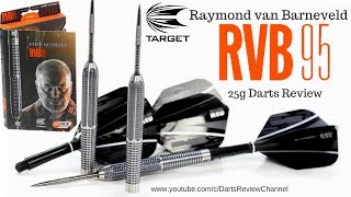 Target Raymond van Barneveld RVB 95 25g darts review [upl. by Randell685]