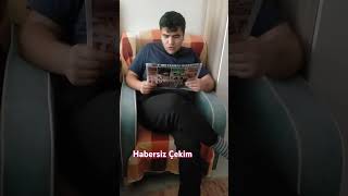 Habersiz Çekim Gazete İlginç Olay gazeteler gazeteoku olay shorts keşfet haber posta bilgi [upl. by Estey]