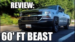 2017 Twin Turbo Silverado ReviewLaunches 60 FT BEAST [upl. by Julius]