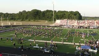 Hilliard Bradley Marching Band Team Entrance August 30 2024 vs Hilliard Darby [upl. by Dodi81]