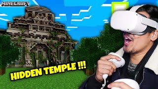 I Found Secret TEMPLE In Minecraft VR 😱 GONE WRONG [upl. by Idham403]