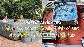 Unfiltered Reviews What Customers Really Think of the AquaRest AR500 Elite Hot Tub hottubreview [upl. by Trenna]