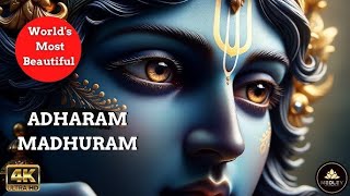 New Adharam Madhuram  Radhe Krishna Song  Super Hit Bhakti  blockbuster song 4K  trending [upl. by Yoj472]