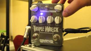 Wampler Triple Wreck Demo High Quality Audio [upl. by Yralam]