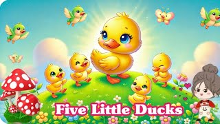 Duckling fun poem Counting Song With Alpha kids Nursery Rhymes Kids Song [upl. by Aloysius]