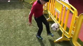 Pietro 9 ans petit prodige du football [upl. by Yelahs]