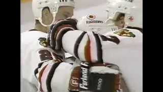 Steve Larmer Blackhawks Overtime Winner Oct 25 1990 [upl. by Publea]