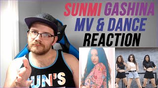 First SUNMI Reaction Gashina MV amp Dance Practice [upl. by Seroka404]