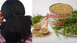 I Tried the Easiest Rosemary Water for Hair Growth [upl. by Alahsal496]