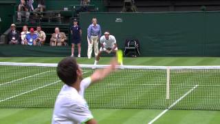 2013 Day 3 Highlights Sergiy Stakhovsky v Roger Federer [upl. by Bucher208]