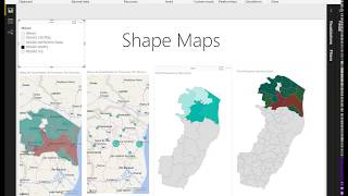 Power BI Shape Maps [upl. by Golanka]