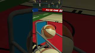 Baskeball in AllInOne Sports VR vr vrgaming quest3 [upl. by Ocirled940]