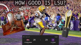 IS LSU A CONTENDER OR PRETENDER [upl. by Wiskind]