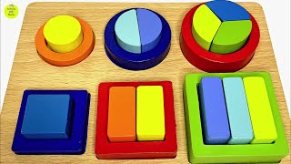 Shape amp Size Sorting Activity  Learn Shapes  Educational Videos for Toddlers [upl. by Stetson898]