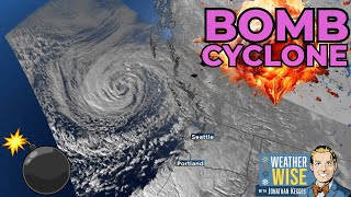 What Is A Bomb Cyclone Bombogenesis [upl. by Anaihr]