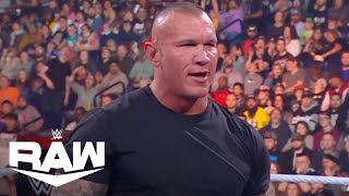 RANDY ORTON RETURNS TO RAW  WWE Raw Highlights 112723  WWE on USA [upl. by Onirefez]