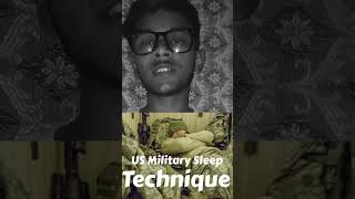 US Military Sleep Technique 😪 [upl. by Nednal262]