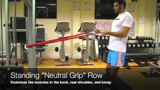 Resistance Band Training Exercise Examples to Strengthen Swimming Muscles [upl. by Enajyram]