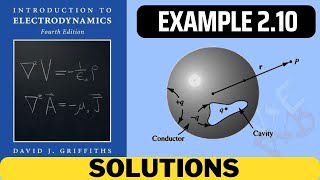 Griffiths Example 210 solution  introduction to electrodynamics 4th Edition Griffiths solutions [upl. by Lasyrc995]