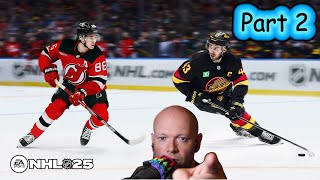 NHL 25 ● PS5 Gameplay Part 2 [upl. by Neened]