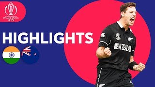 India Stunned By Boult amp Henry  India vs New Zealand  Highlights  ICC Cricket World Cup 2019 [upl. by Lemon]