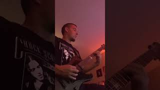 Riffing shortsfeed metalprog metalmusic trending guitar metalmusician shortsfeed [upl. by Nellda]