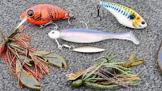 Top 5 Baits For April Bass Fishing [upl. by Brom]