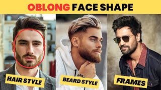 Oblong Face Shape ki sabse badi problem ko solve kar diya  Full Style guide hairstyles [upl. by Kalle473]